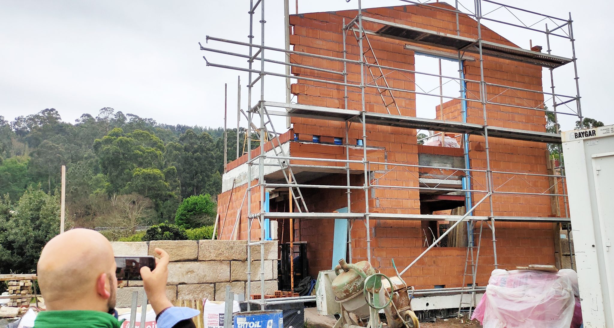 proyecto de arquitectura vivienda residencial en gondomar