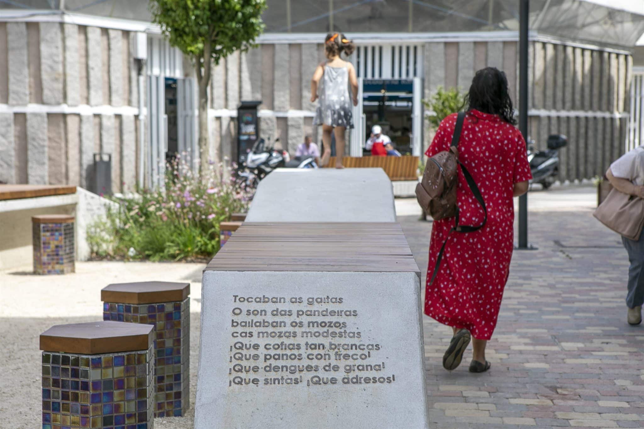 Proyecto de acondicionamiento urbano-sostenible en la Plaza Rosalía de Castro Gondomar pontevedra