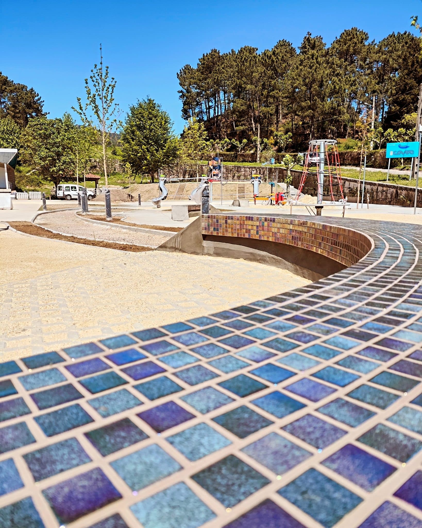 Proyecto para creación de área lúdico deportiva con circuito de educación vial en Chans do Carrasco, Tui (Pontevedra).